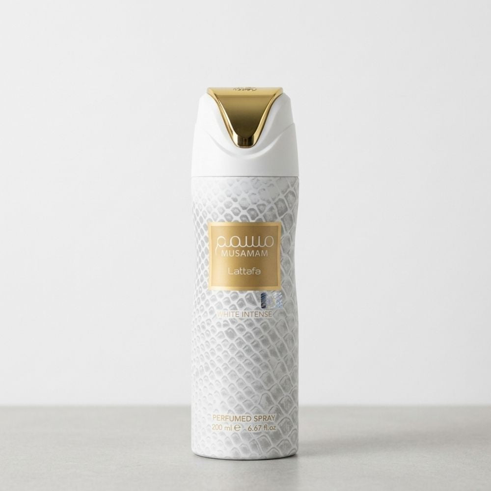 LATTAFA MUSAMAM WHITE INTENSE 200ML DEO SPRAY