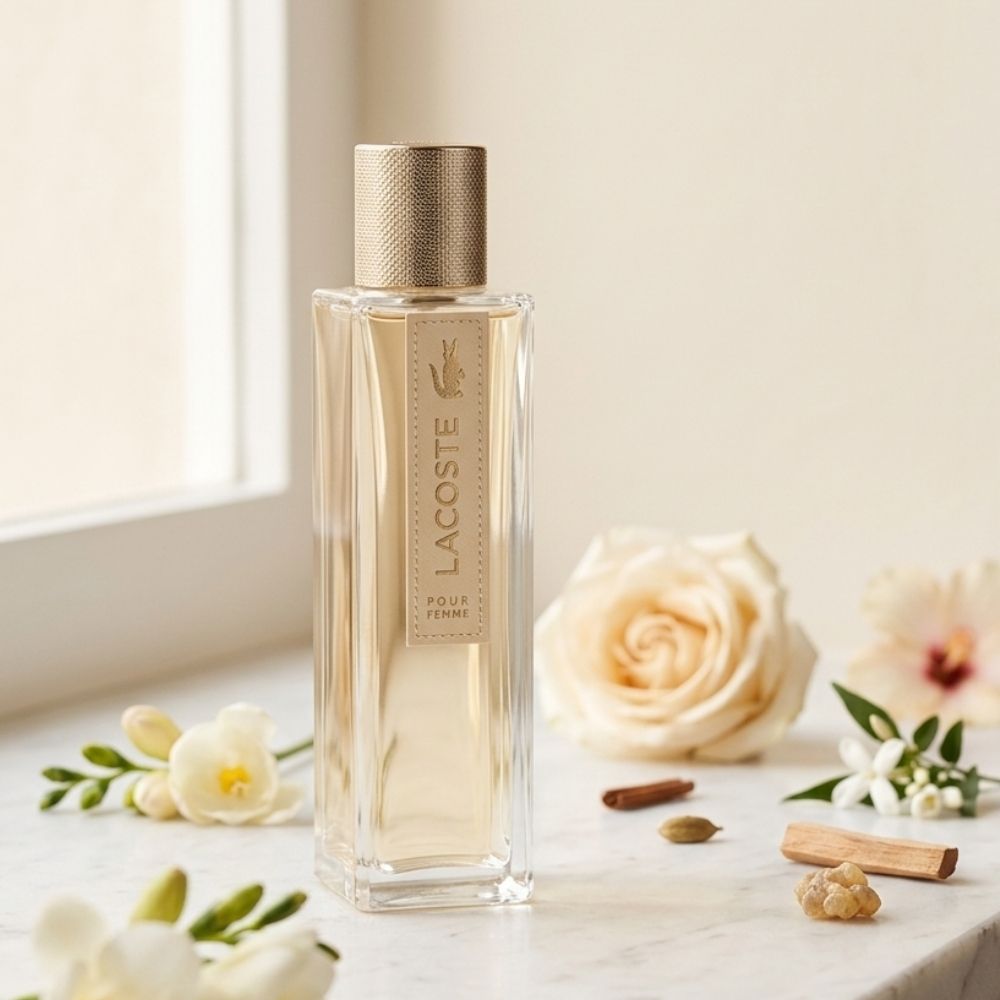 LACOSTE POUR FEMME 90ML  EAU DE PARFUM SPRAY.