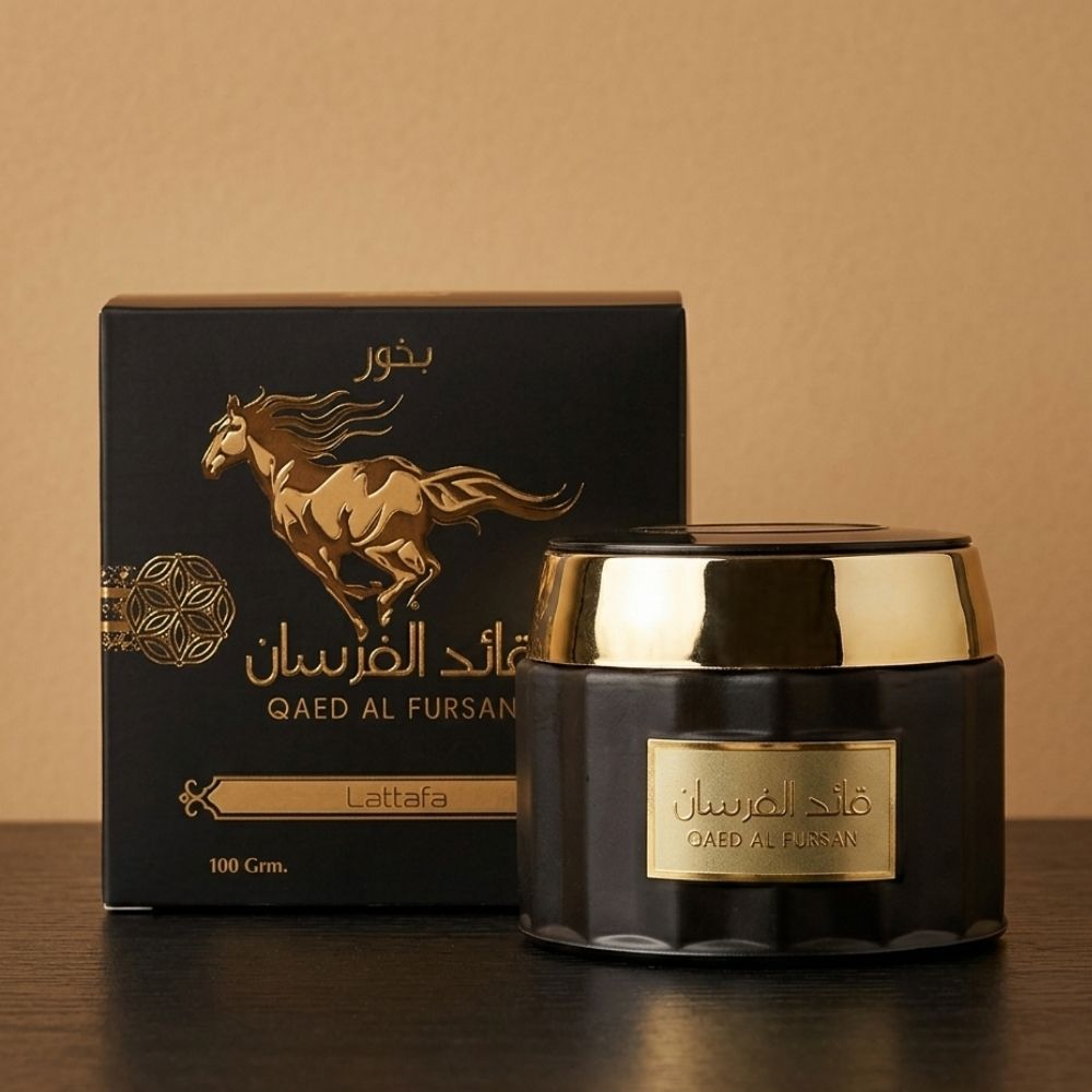 LATTAFA BUKHOOR QAED AL FURSAN 100 GRM