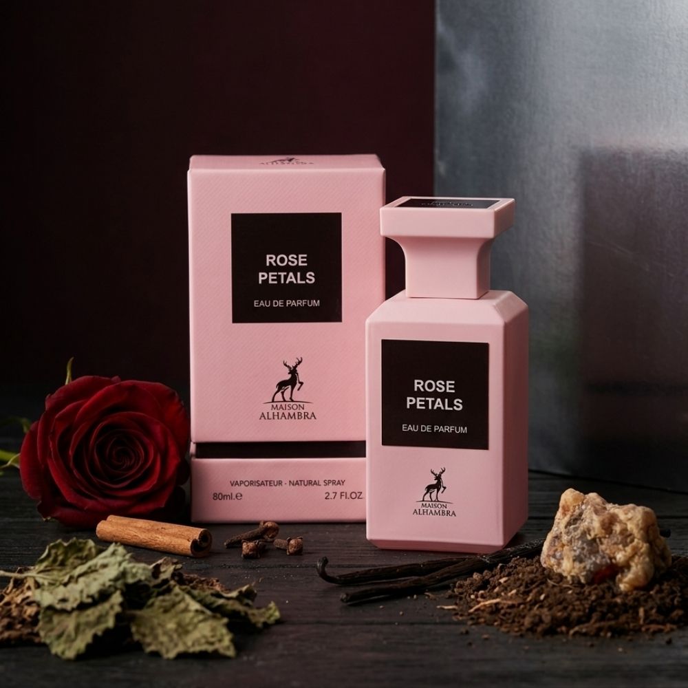 AL HAMBRA ROSE PETALS 80ML EDP SPRAY