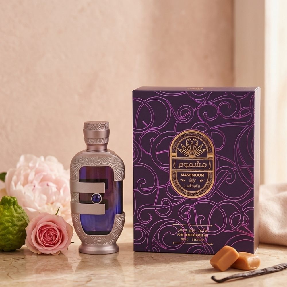 LATTAFA MASHMOON 20ML PURE CONCENTRATED OIL