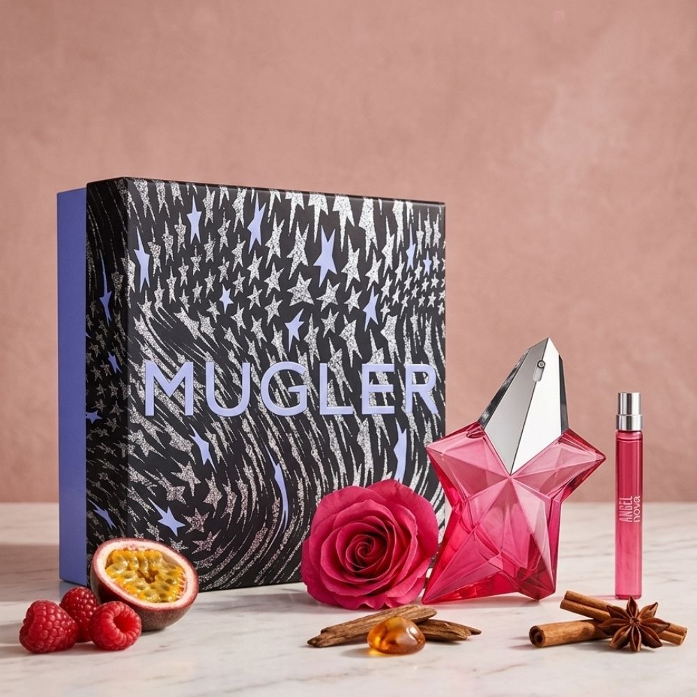 THIERRY MUGLER ANGEL NOVA 2PSC GIFT SET WITH 50ML EDP + 10ML EDP