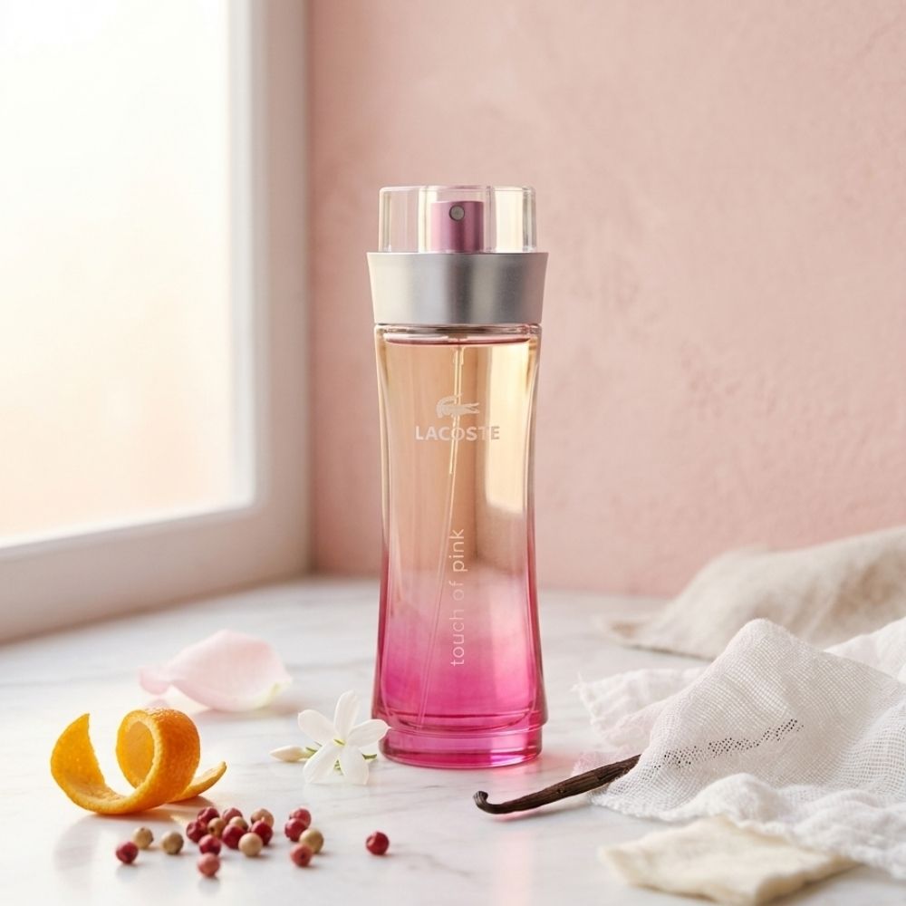 LACOSTE TOUCH OF PINK 90ML EDT SPRAY FOR WOMEN