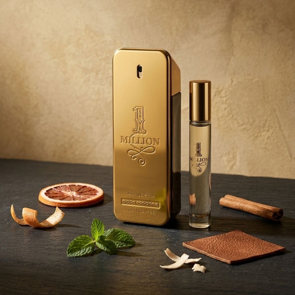 PACO RABANNE ONE MILLION MEN 2 PSC. GIFT SET WITH 100ML EDT + 20ML MEGA SPIRIT