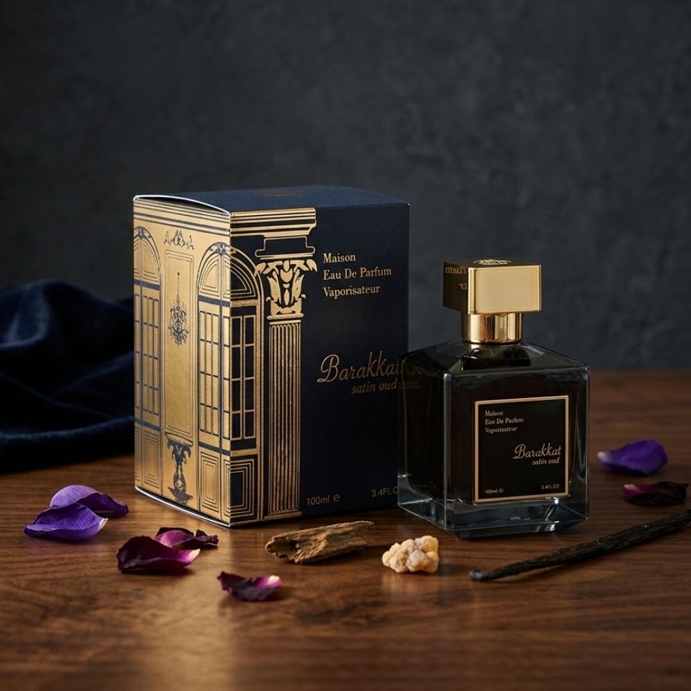 FRAGRANCE WORLD BARAKKAT SATIN OUD 100ML EDP SPRAY