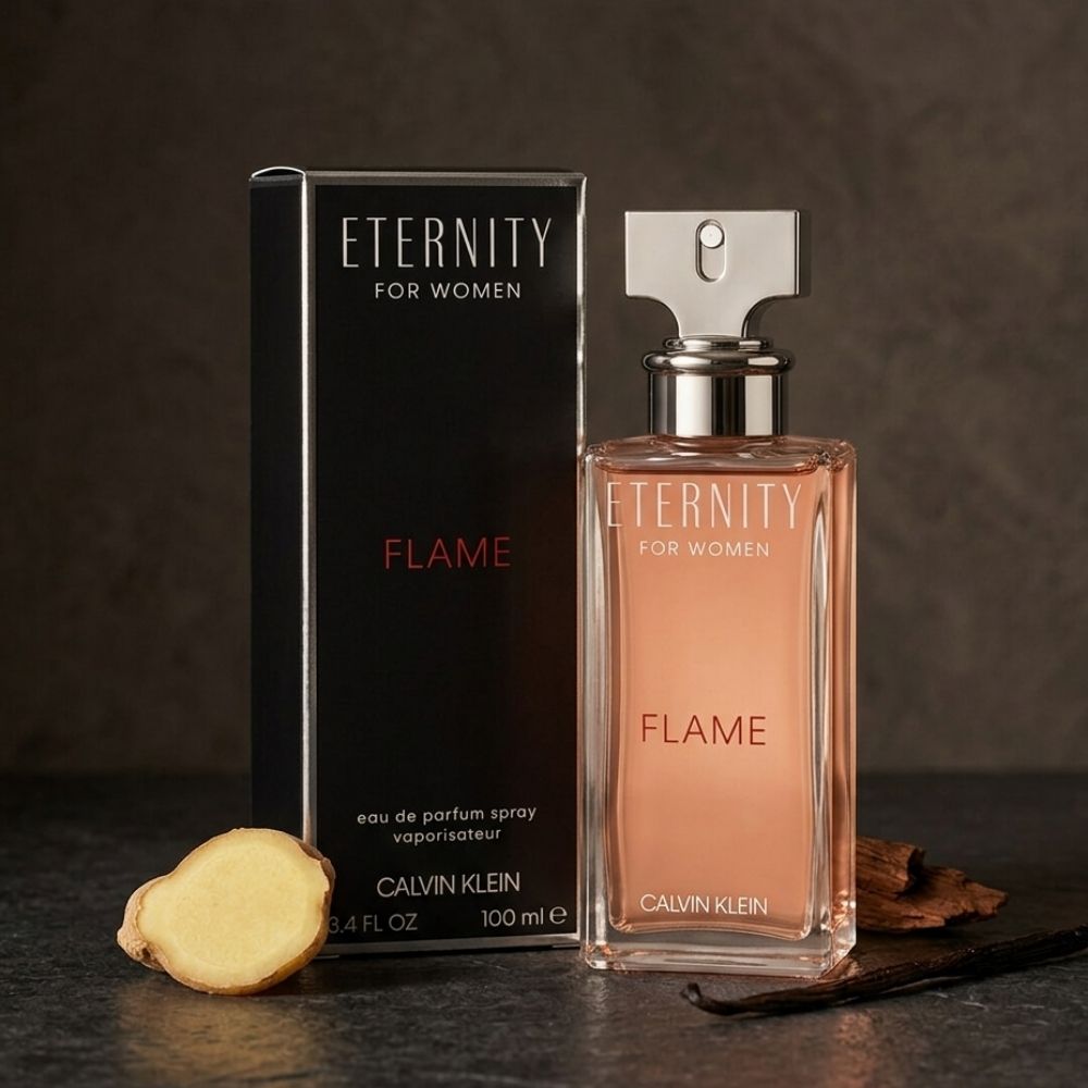 CK ETERNITY FLAME WOMEN 100ML EDP SPRAY
