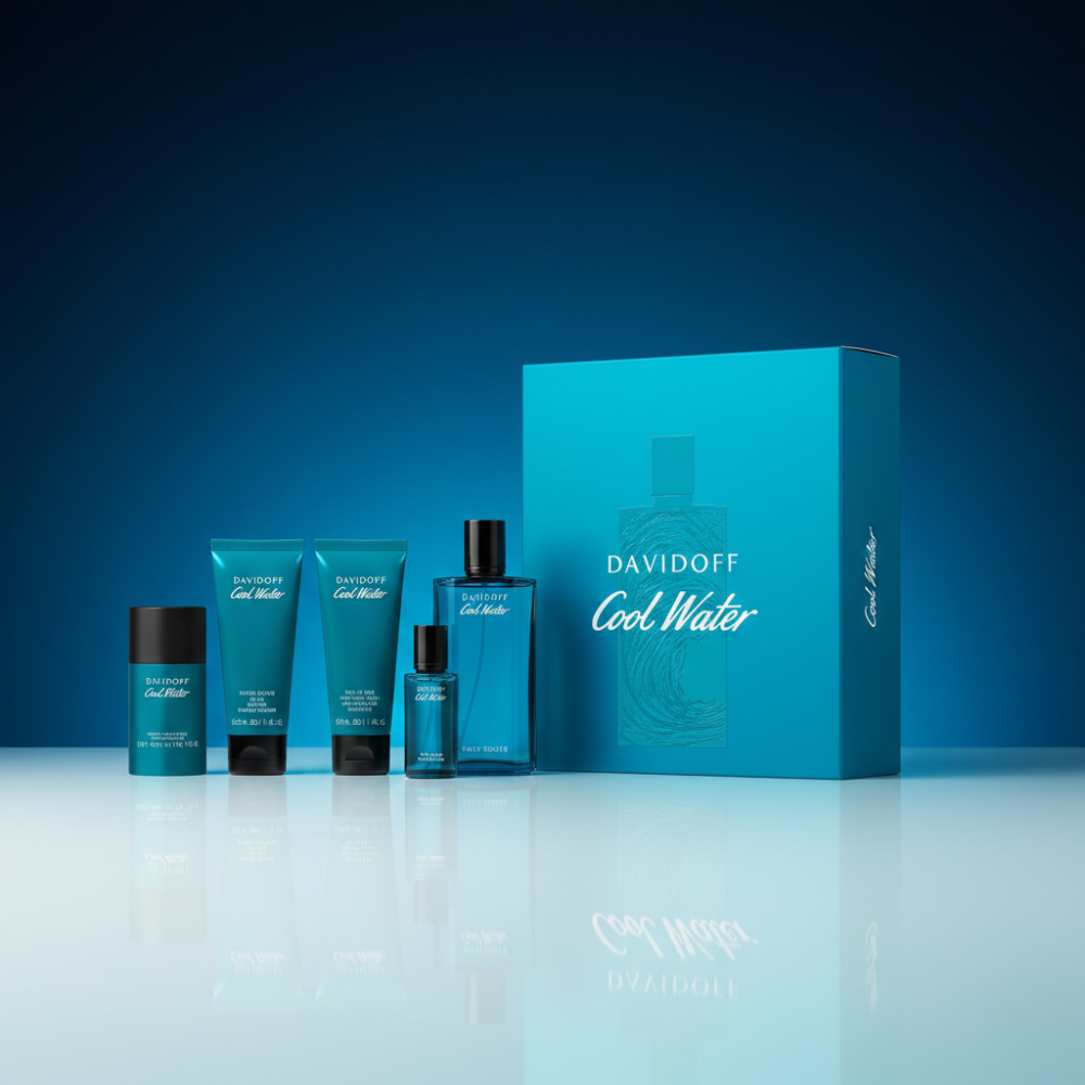 COOL WATER 5 PCS SET FOR MEN