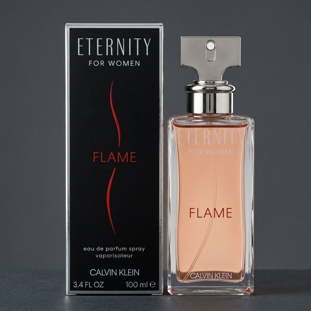CK ETERNITY FLAME WOMEN 100ML EDP SPRAY