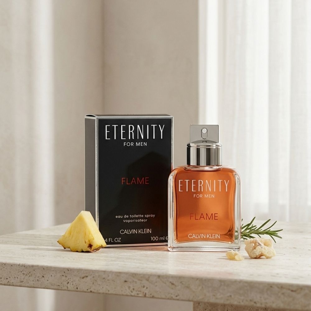 CK ETERNITY FLAME MEN 100ML EDT SPRAY