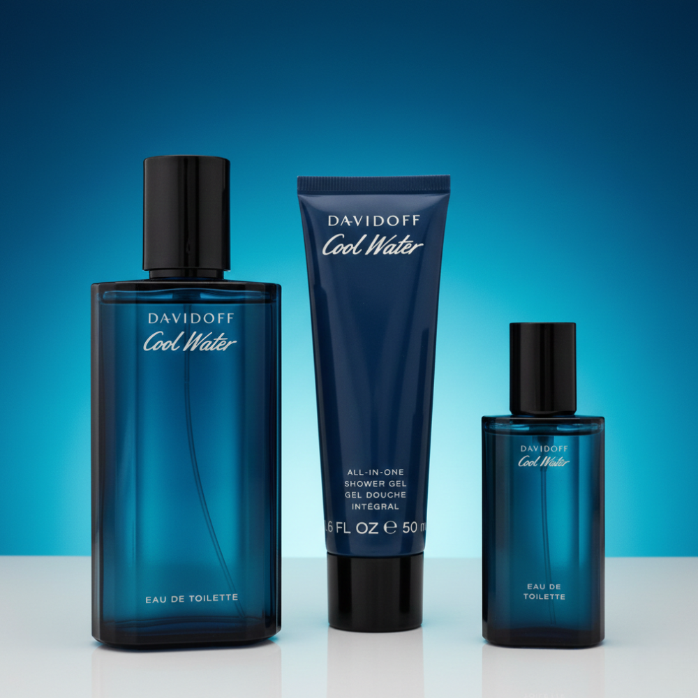DAVIDOFF COOL WATER MEN 3 PSC. GIFT SET