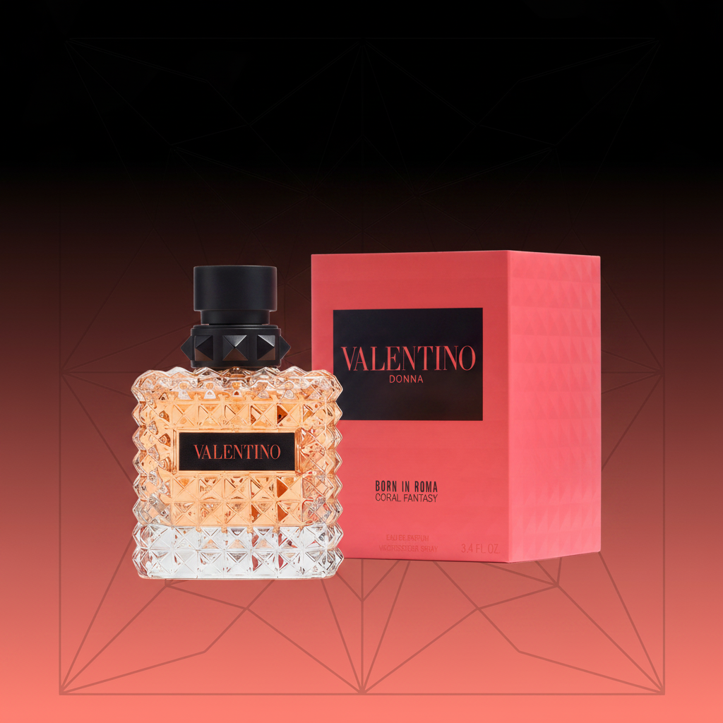 VALENTINO DONNA BORN IN ROMA CORAL 100ML EDP SPRAY
