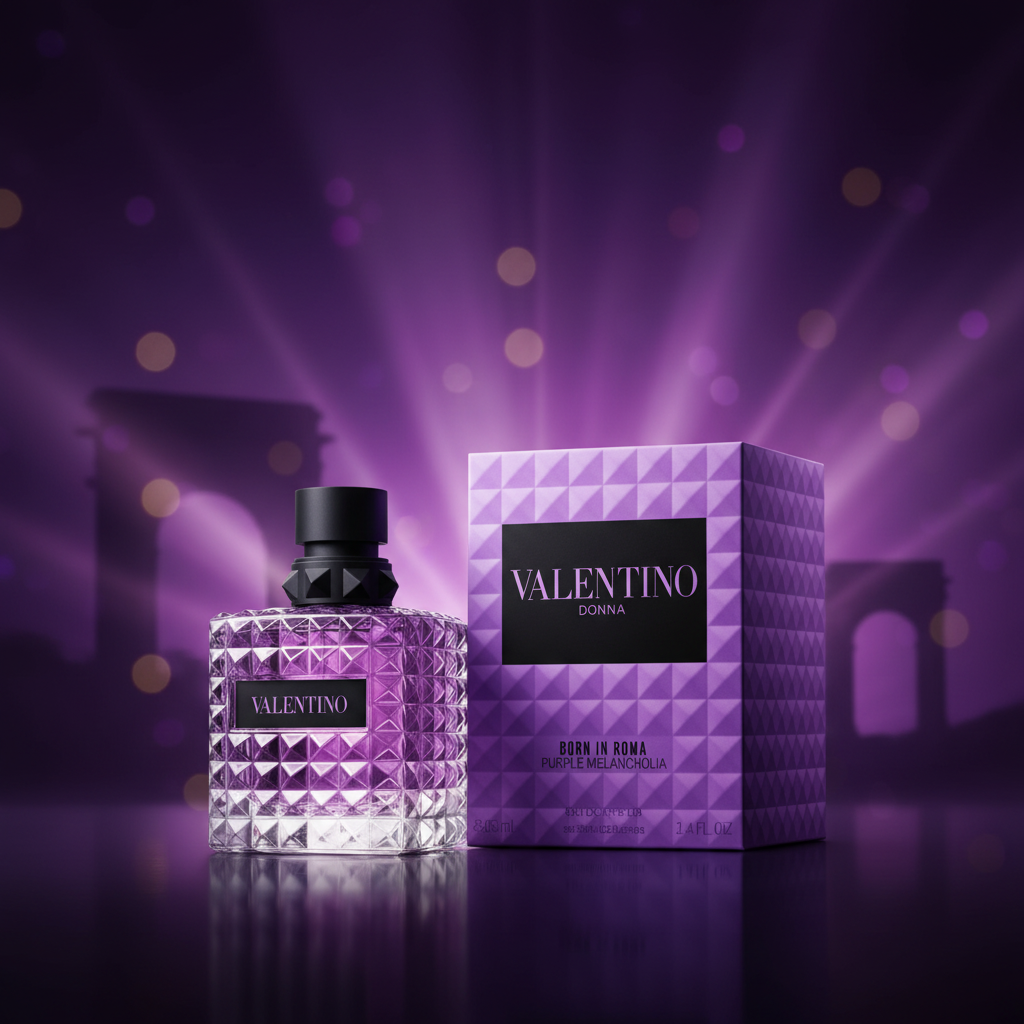 VALENTINO DONNA BORN IN ROMA PURPLE MELANCHOLIA 100ML EDP SPRAY