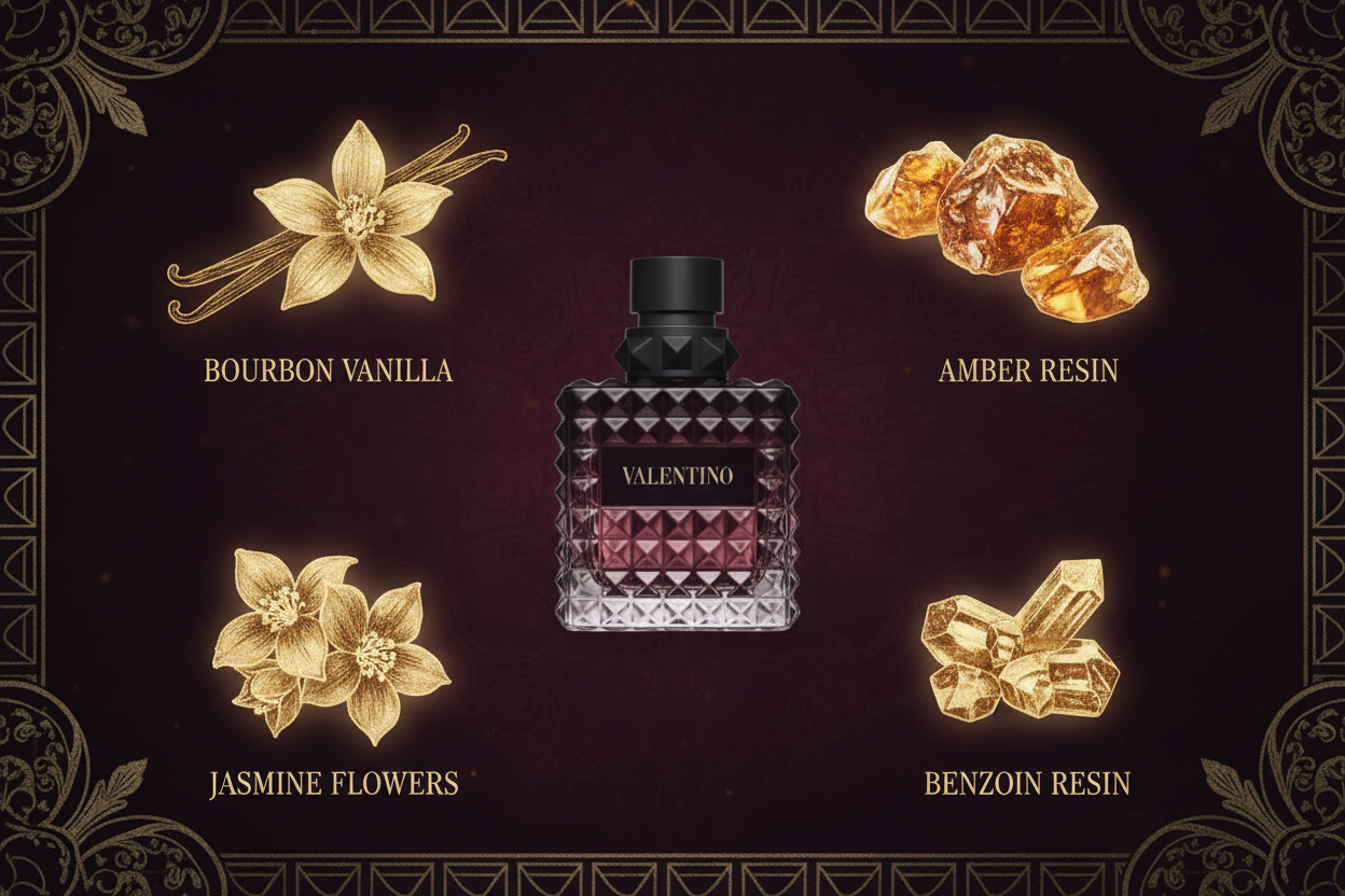 VALENTINO DONNA BORN IN ROMA INTENSE 100ML EDP SPRAY