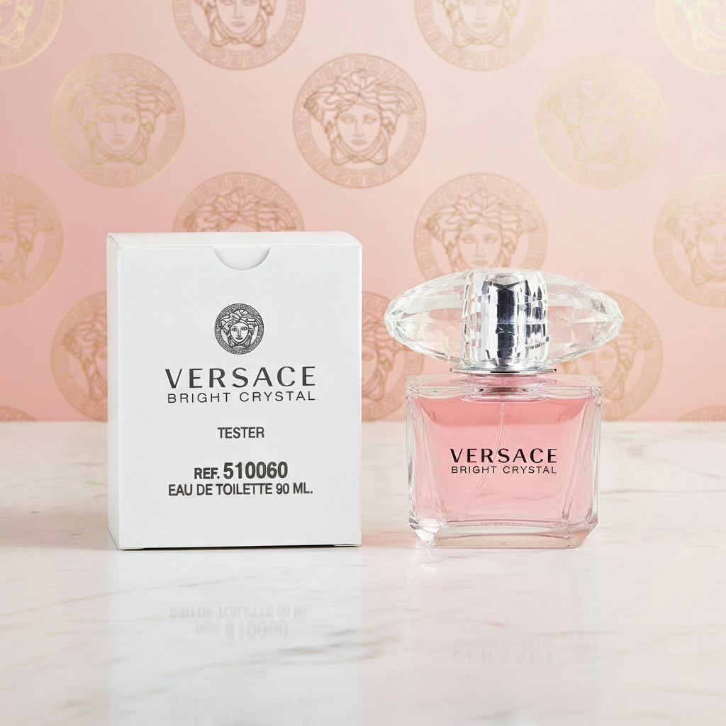 VERSACE BRIGHT CRYSTAL WOMEN 90ML EDT SPRAY TESTER