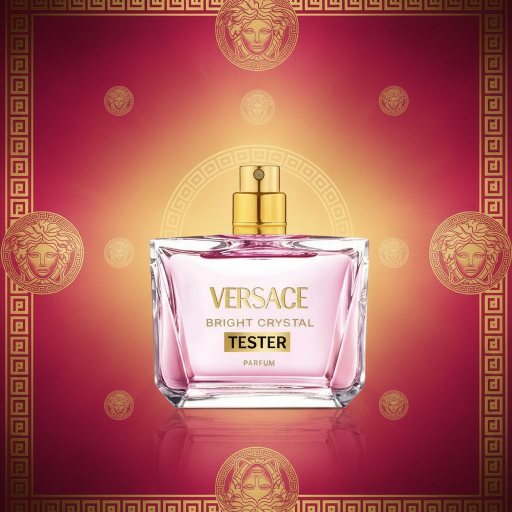 VERSACE BRIGHT CRYSTAL WOMEN 90ML PARFUME SPRAY TESTER
