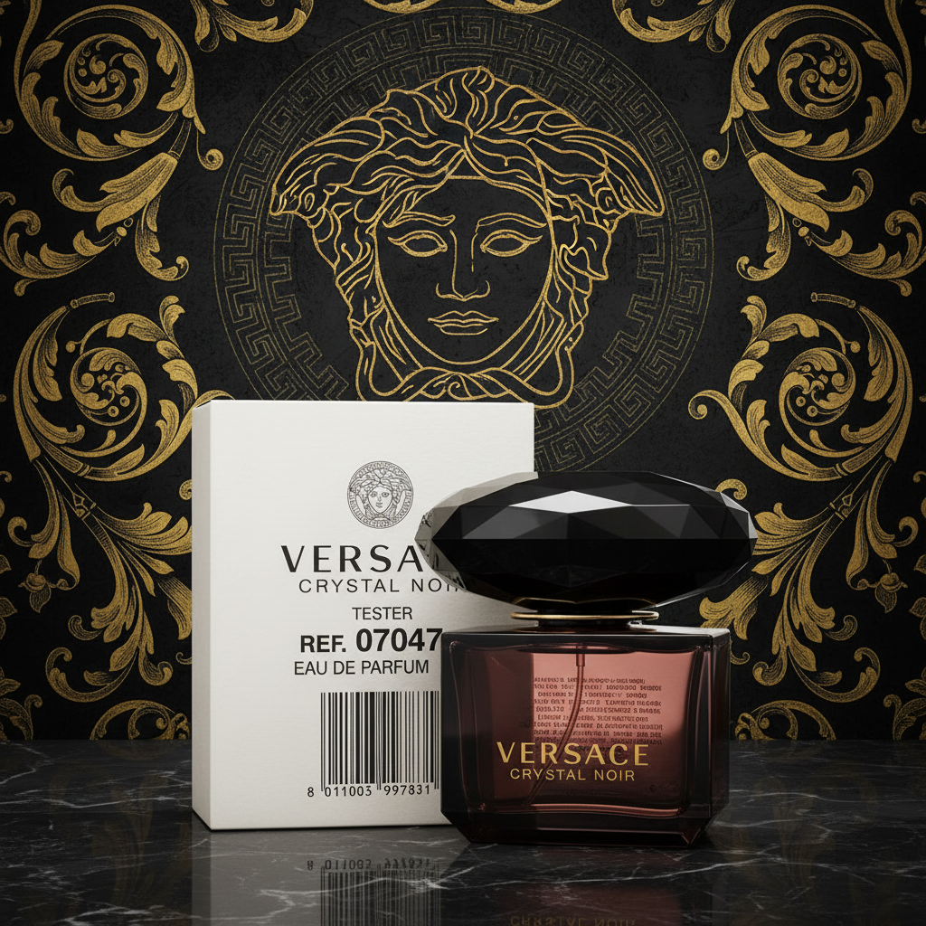 VERSACE CRYSTAL NOIR 90ML EDP SPRAY TESTER
