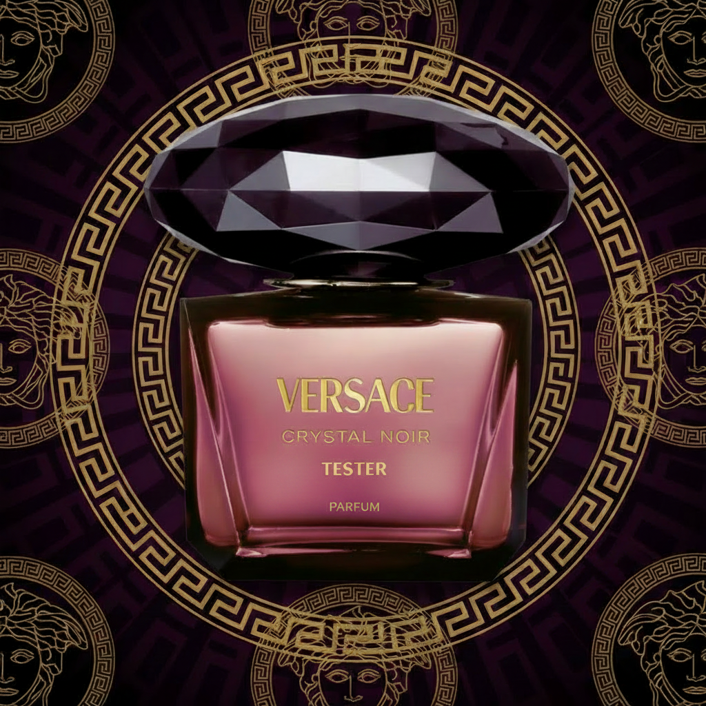 VERSACE CRYSTAL NOIR WOMEN 90ML PARFUME SPRAY TESTER