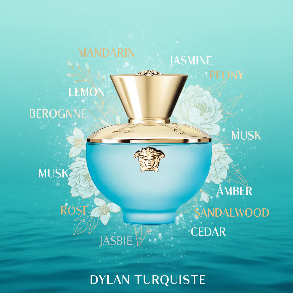 VERSACE DYLAN TURQUOISE WOMEN 100ML EDT SPRAY TESTER